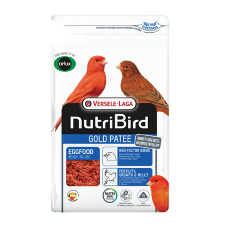 orlux pasta de cría húmeda roja
