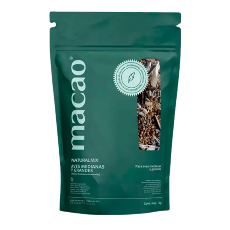 macao natural mix aves medianas y grandes